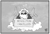 Cartoon: Revolution cancelled (small) by Kostas Koufogiorgos tagged karikatur,koufogiorgos,illustration,cartoon,marx,revolution,sozialismus,wolke,aufstehen,sammlungsbewegung