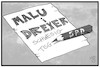 Cartoon: SPD-Trio (small) by Kostas Koufogiorgos tagged karikatur,koufogiorgos,illustration,cartoon,trio,dreyer,dreier,tsg,schaefer,guembel,schwesig,spd,sozialdemokraten,partei,führung,vorsitz