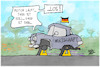 Cartoon: Stagnation (small) by Kostas Koufogiorgos tagged karikatur,koufogiorgos,stagnation,wirtschaft,auto,motor,panne