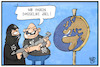 Cartoon: Terrorismus (small) by Kostas Koufogiorgos tagged karikatur,koufogiorgos,illustration,cartoon,terrorismus,terroristen,globus,welt,erde,ziel,waffen,attentat