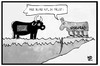 Cartoon: Visegrad-Gruppe (small) by Kostas Koufogiorgos tagged karikatur,koufogiorgos,illustration,cartoon,visegrad,europa,stier,pferd,fallen,stürzen,abgrund,spaltung,eu,politik,flüchtlingspolitik