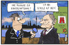 Cartoon: Wahl in Hamburg (small) by Kostas Koufogiorgos tagged karikatur,koufogiorgos,illustration,cartoon,scholz,hamburg,spd,bürgermeister,wahl,reporter,stolz,zuversicht,politik