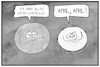 Cartoon: Weltsch-m-erz (small) by Kostas Koufogiorgos tagged karikatur,koufogiorgos,illustration,cartoon,aprilscherz,erde,globus,vorus,pandemie,corona