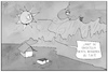 Cartoon: Wetterlage (small) by Kostas Koufogiorgos tagged karikatur,koufogiorgos,illustration,cartoon,katastrophengebiet,wetter,unwetter,sonne,regen