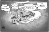 Cartoon: Wohin steuert Griechenland? (small) by Kostas Koufogiorgos tagged karikatur,koufogiorgos,illustration,cartoon,griechenland,schiff,autopilot,kurs,europa,wirtschaft,krise,politik
