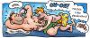 Cartoon: Deoderant (small) by illustrator tagged gay,guys,hugging,licking,deoderant,
