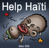 Cartoon: Help Haiti (small) by illustrator tagged aid,help,relief,victim,haiti,pain,suffering,graphics,cartoon,illustrator,peter,welleman,campaign,sad,poor