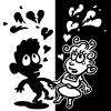 Cartoon: shattered love boy and girl (small) by illustrator tagged love,girl,boy,heart,race,differences,broken,black,white,dreams,different,illustion,connection,affection,racial,mixed,races,culture,separation,segagrate,segagration,separate