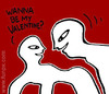 Cartoon: Valetine (small) by illustrator tagged valentine,valentino,card,kart,kaart,cartoon,illustration,peter,welleman,gay,schwul,queer