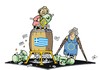 Cartoon: Das Fass ohne Boden (small) by JotKa tagged griechenland,eu,ezb,iwf,rettungsschirm,eurokrise,banken,inverstoren,schulden,schuldenschnitt,merkel,scheuble,eurorettung