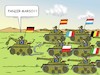 Cartoon: Militärische Führungsrolle ? (small) by JotKa tagged europa,eu,militär,verteidigung,europäisches,verteidigungsbündnis,bundeswehr,einsatzfähigkeit,führungsrolle,vorbildfunktion,marodes,material