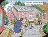 Cartoon: Mobbing auf dem Lande (small) by JotKa tagged mobbing,mobben,mob,mopp,wischmopp