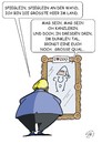 Cartoon: Spieglein (small) by JotKa tagged merkel cdu gabriel spd gespräche oertel bachmann pedida proteste islamismus islamkritisch rechtsradikale hooligans montagsdemo dresden politikverdossenheit