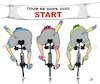 Cartoon: Tour De Dope 2020 (small) by JotKa tagged sport radsport radrennen tour de france doping medien finanzen geschäfte