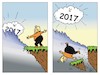 Cartoon: Wahljahr 2017 (small) by JotKa tagged 2017 wahlen wahlkampf kanzlerkandidaturen parteien wähler politik bundestagswahlen landtagswahlen merkel