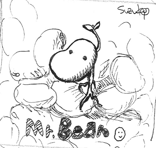 Cartoon Mr Bean medium by suzuki tagged bohne