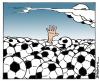 Cartoon: Fußballmanie (small) by Micha Strahl tagged micha,strahl,em,fußball,europameisterschaft,fußballfieber