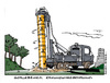 Cartoon: Gorleben (small) by Micha Strahl tagged micha,strahl,gorleben,erkundungsbohrung,endlager,akw,atommüll,atomkraft,salzstock