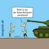 Cartoon: lexatoon Panzer-Lieferung (small) by lexatoons tagged lexatoon,panzer,lieferung,beim,nachbarn,abgeben,dhl,dpd,gls,ups,hermes,ukraine,russland,putin,bote,leopard