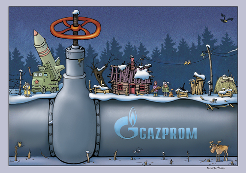 Cartoon: Gazprom (medium) by kurtu tagged politik,politik