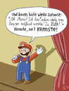 Cartoon: SUPER-MARIO BARTH (small) by Tobias Wieland tagged super,mario,barth,comedy,stand,up