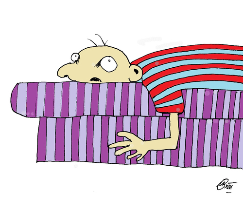 Cartoon: Das neue Sofa (medium) by Marbez tagged sofa,neu