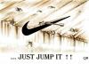 Cartoon: JUST JUMP IT ! (small) by QUIM tagged nike,