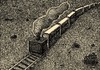 Cartoon: book s train (small) by Medi Belortaja tagged book,books,literature,train,tv,digital,railways