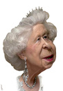 Queen Elisabeth II von Medi Belortaja | Berühmte Personen Cartoon | TOONPOOL