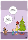 Cartoon: Verspätung (small) by luftzone tagged cartoon,humor,thomas,luft,lustig,weihnachten,ostern,hase,baby,weihnachtsbaum,bahn,verspätung