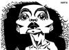 Cartoon: Diana Ross (small) by Xavi dibuixant tagged diana,ross,music,caricature,cartoon