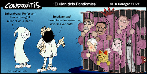 Cartoon: Condonitis 136 (medium) by DrCoragre tagged humor,catala,catalan,tira,comic,strip,drawing,digital