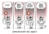 Cartoon: Chinas Stopp Mechanismus (small) by Schwarwel tagged china,stopp,mechanismus,notbremse,märkte,markt,beruhigung,risiko,risiken,geopolitik,karikatur,schwarwel
