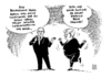 Cartoon: Deutschland Israel Lob (small) by Schwarwel tagged deutsch,deutschland,israel,israelische,gespräche,ministerpräsident,lob,kalkül,berlin,sanktionen,eu,europäische,union,siedlungspolitik,politik,karikatur,schwarwel