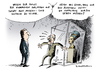Cartoon: Kommunen vs Nofretete (small) by Schwarwel tagged nofretete,kommune,museum,pleite,krise,schließen,geld,ägypten,zuschuss,förderung,teuer,karikatur,schwarwel