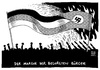 Cartoon: Pegida Demonstration (small) by Schwarwel tagged pegida,politiker,verständnis,montagsdemostration,demo,demonstration,rechts,nazi,karikatur,schwarwel