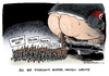 Cartoon: Protest Muslime Flüchtlinge (small) by Schwarwel tagged protest,muslim,flüchlinge,flüchtlingsheime,fremdenhass,hass,bürger,moschee,pegida,hogesa,asyl,rechts,nazi,karikatur,schwarwel