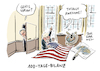 Cartoon: Trump 100 Tage (small) by Schwarwel tagged donald,trump,us,usa,amerika,präsident,president,politik,politiker,100,tage,im,amt,achterbahnfahrt,karikatur,schwarwel,sexismus,krieg,terror