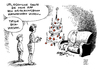 Cartoon: Weihnachtsbäume Entsorgung (small) by Schwarwel tagged weihnachten,weihnachtsbäume,entsorgen,entsorgung,tothölzer,karikatur,schwarwel,app,beta,version