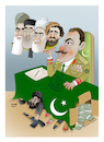 Cartoon: Jihadis and Taliban ! (small) by Shahid Atiq tagged afghanistan