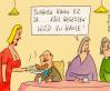 Cartoon: gegessen (small) by Peter Thulke tagged essen,frauen,männer,ehe