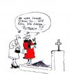 Cartoon: Die lustige Witwe (small) by cartoonage tagged potenzprobleme,