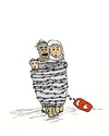 Cartoon: refugees (small) by adimizi tagged refugees