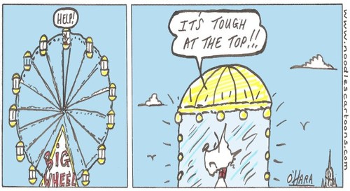 Cartoon: Big Wheel! (medium) by noodles cartoons tagged dog,big,wheel,fair,amusement