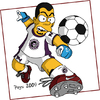 Cartoon: PEYSI SIMPSON (small) by ELPEYSI tagged lossimpsons,futbol,juego,thesimpsons,soccer,cartoon