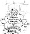 Cartoon: hochgradig unqualifiziert (small) by besscartoon tagged mann,arbeitslos,hartz,betteln,geld,unqualiziert,bess,besscartoon