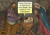 Cartoon: Krippendrama (small) by besscartoon tagged stall,jesus,handy,smartphone,app,bookingcom,maria,josef,christkind,krippe,digitalisierung,pennen,weihnachten,fest,religion,christentum,bess,besscartoon