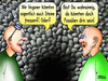 Cartoon: Steine fressen (small) by besscartoon tagged veganer,vegetarier,essen,steine,fossilien,bess,besscartoon