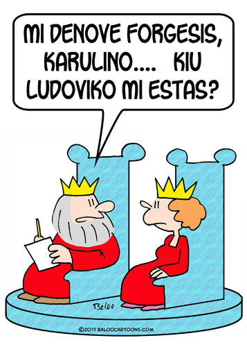 Cartoon: ESPERANTO1AMI KIU LUDOVIKO (medium) by rmay tagged esperanto1ami,kiu,ludoviko
