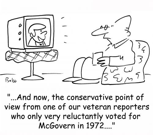 Cartoon: McGovern (medium) by rmay tagged mcgovern,vote,tv
